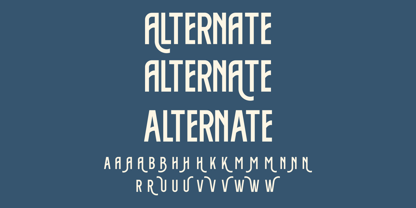 Example font Roundlane #5